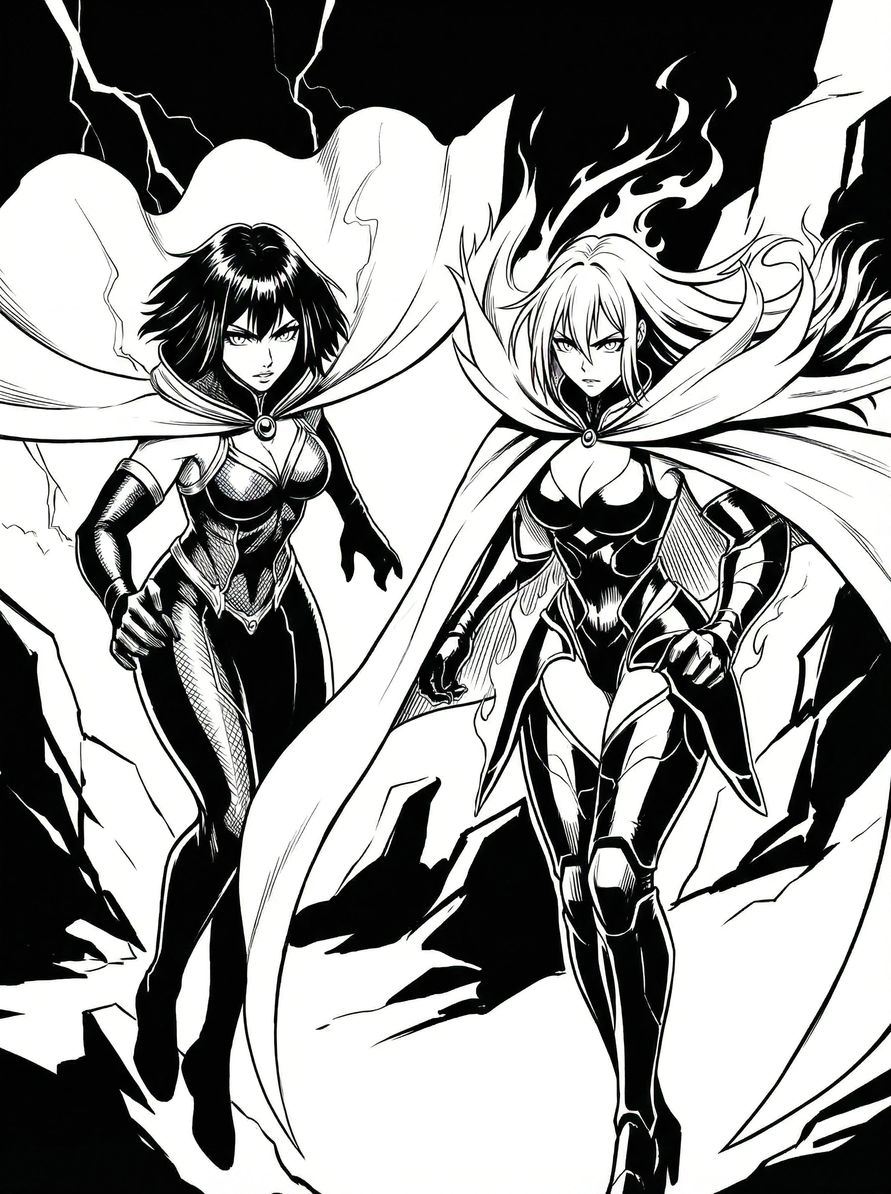 Manga en noir et blanc en un clic_image 